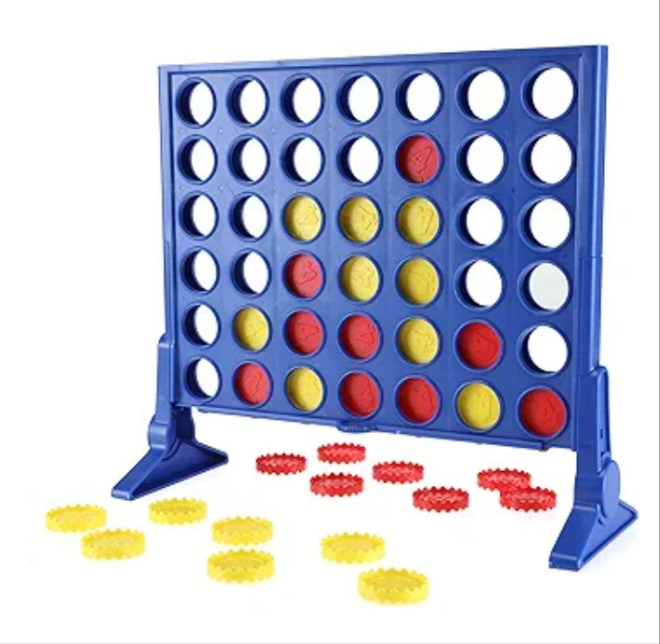 Hasbro Gaming Connect 4 Classic Grid,4 in a Row Game,Strategy Board Games for Kids,2 Player .for Family and Kids,Ages 6 and Up