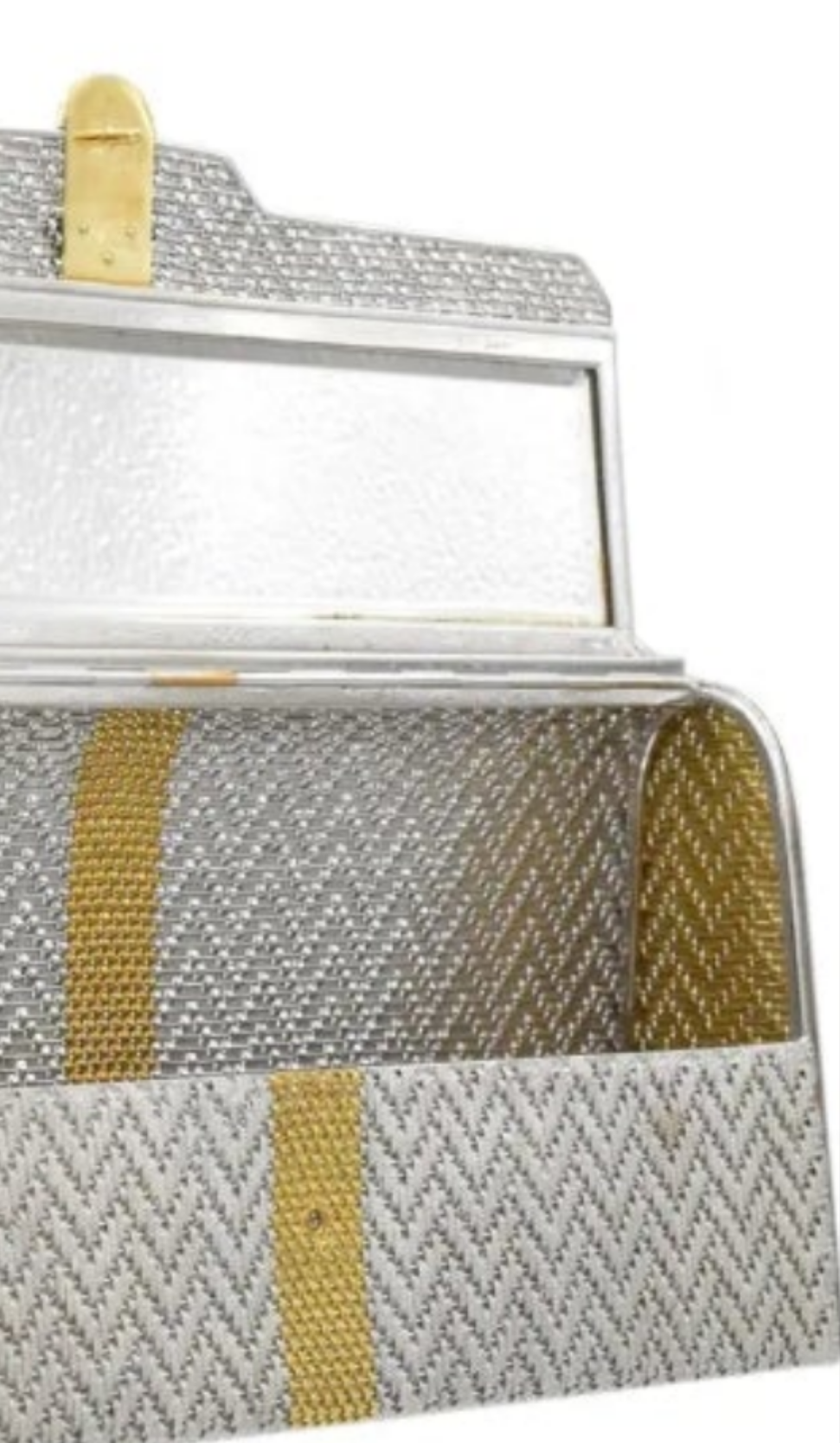 Gucci Gold and Diamond Minaudière 0.58k 18k Gold