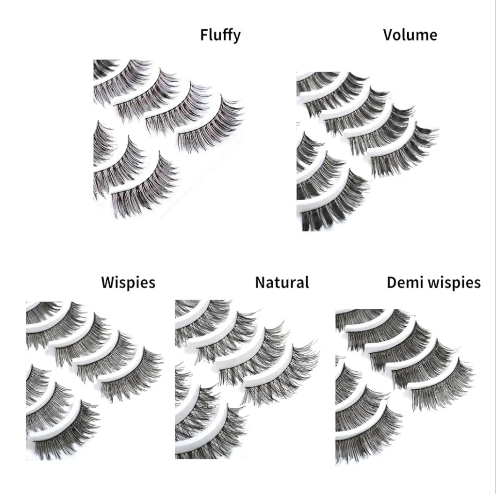 COCOMONEY LASHES RANDOM SIZE 1 set