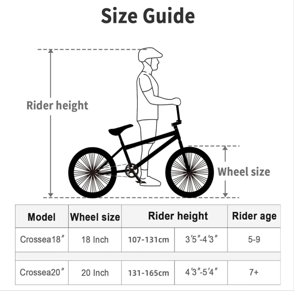 Freestyle BMX Bike, 18 20 Inch Kids Bicycle for 5-13 Years Old Kids and Beginner Level Rider, Multiple Colors