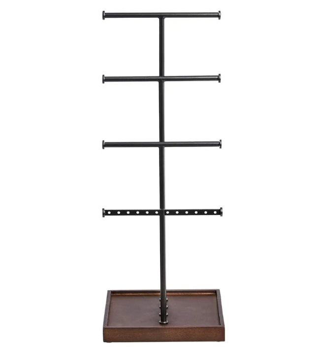 Four-Tier Jewelry Tree Stand
