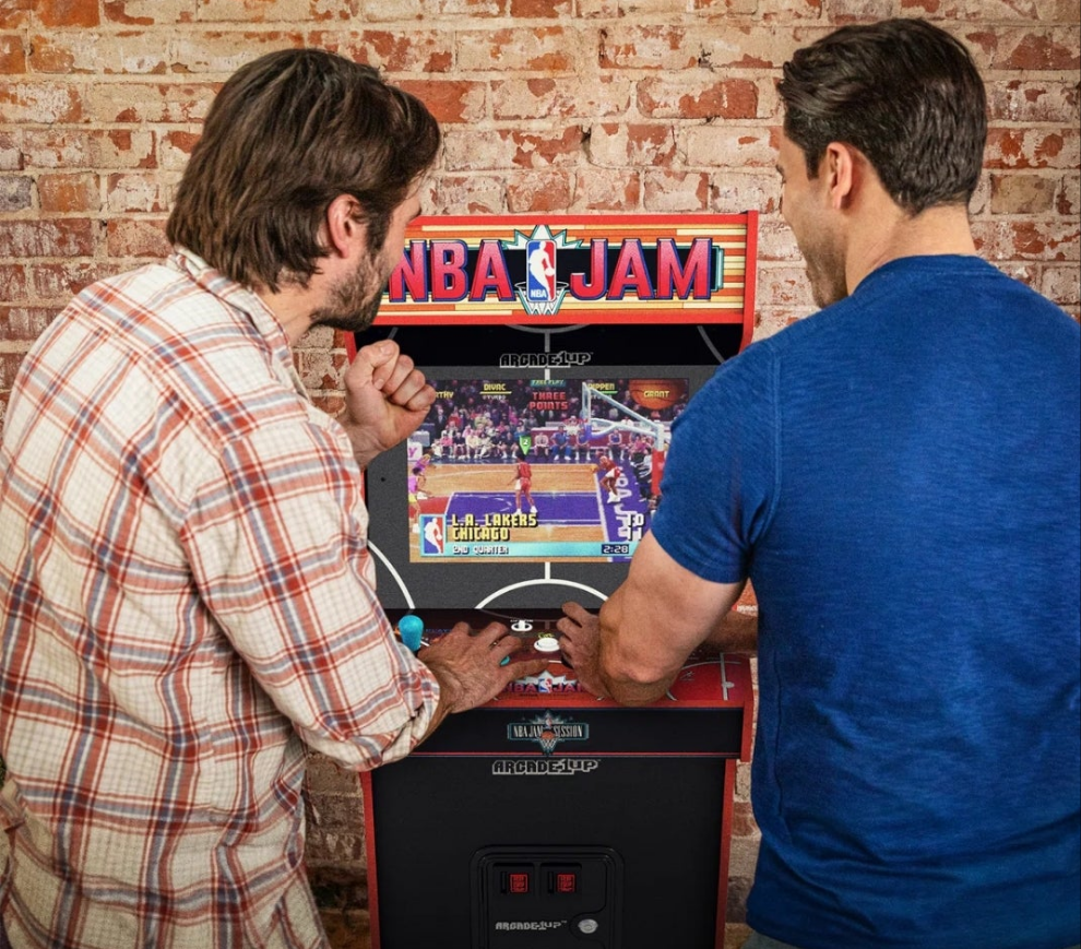 GALAGA 1981 DLX ED...OR Pacman Legacy Arcade DLX ED...OR Nba Jam Deluxe 2-player Control Panel Arcade Machine Console...ORMORTAL KOMBAT II ARCADE DLX ED