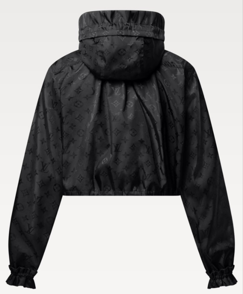 Louis Vuitton Cropped Monogram Windbreaker