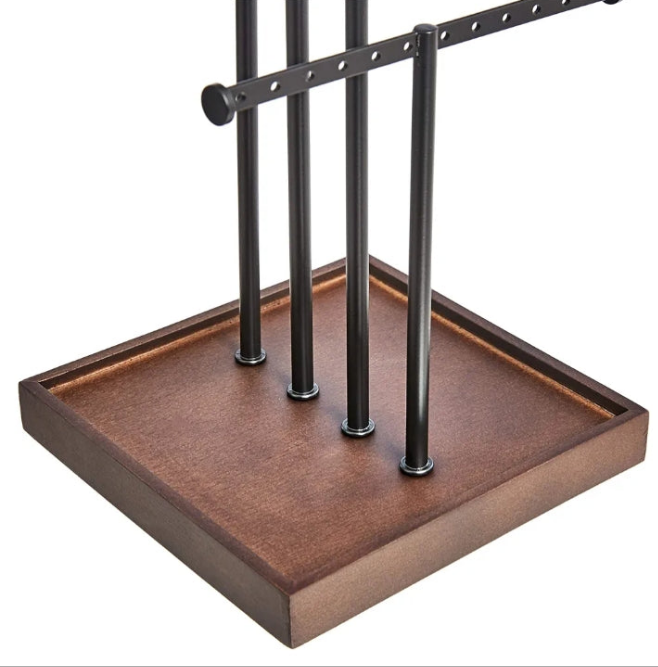Four-Tier Jewelry Tree Stand