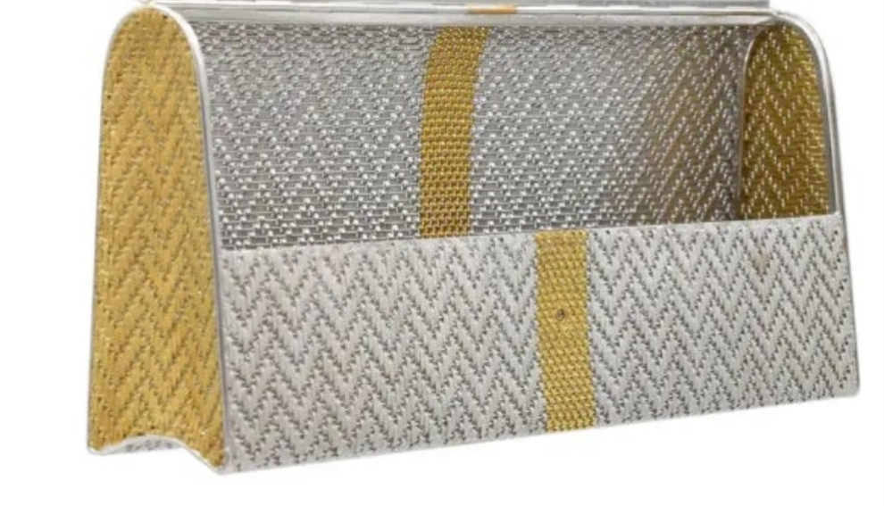 Gucci Gold and Diamond Minaudière 0.58k 18k Gold