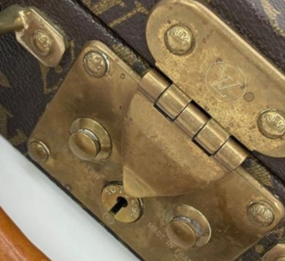 Vintage Louis Vuitton Monogram Jewelry Case c1970s