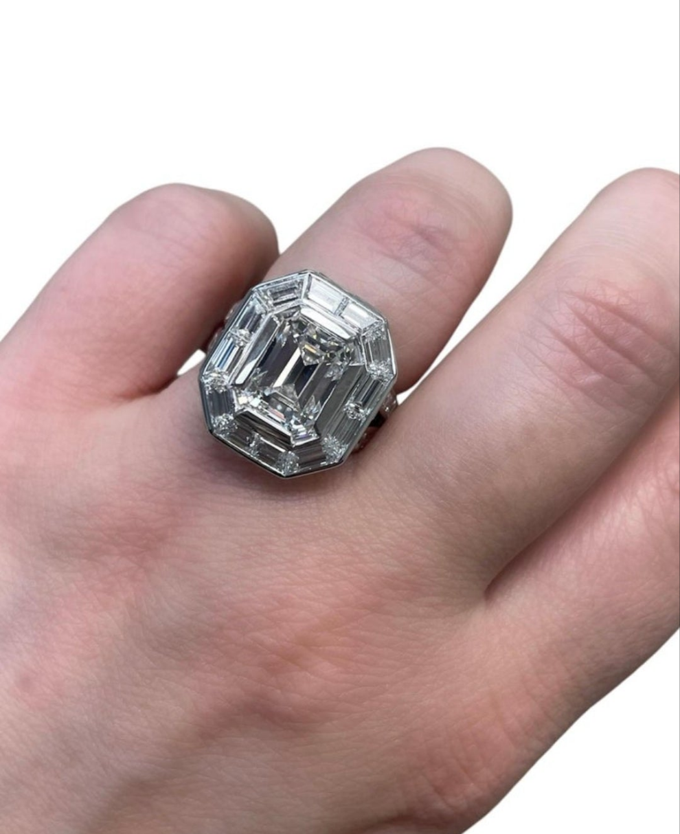 Tiffany & Co., 5.06 Carats Diamond Engagement Ring 4.50 carats VVS-VS There's only 1 Tiffany and Company