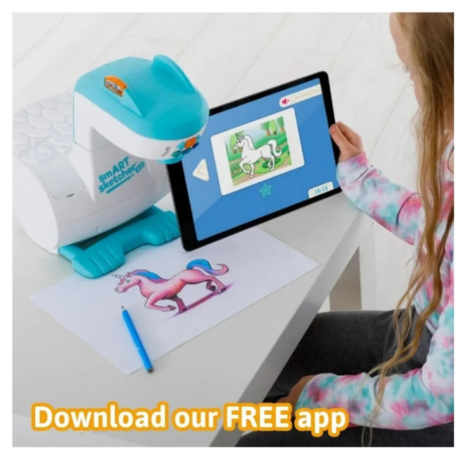 Toys smART Sketcher 2.0, Drawing Projector for Kids, Art Projector for Tracing,Kids Toys,Birthday Gift for age 5+,Art Supplies for Kids