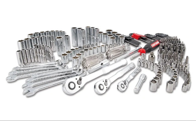 CRAFTSMAN 262-Piece Mechanic Tool Set, Master Socket Set with 3-Drawer VERSASTACK Tool Box, SAE/Metric Set