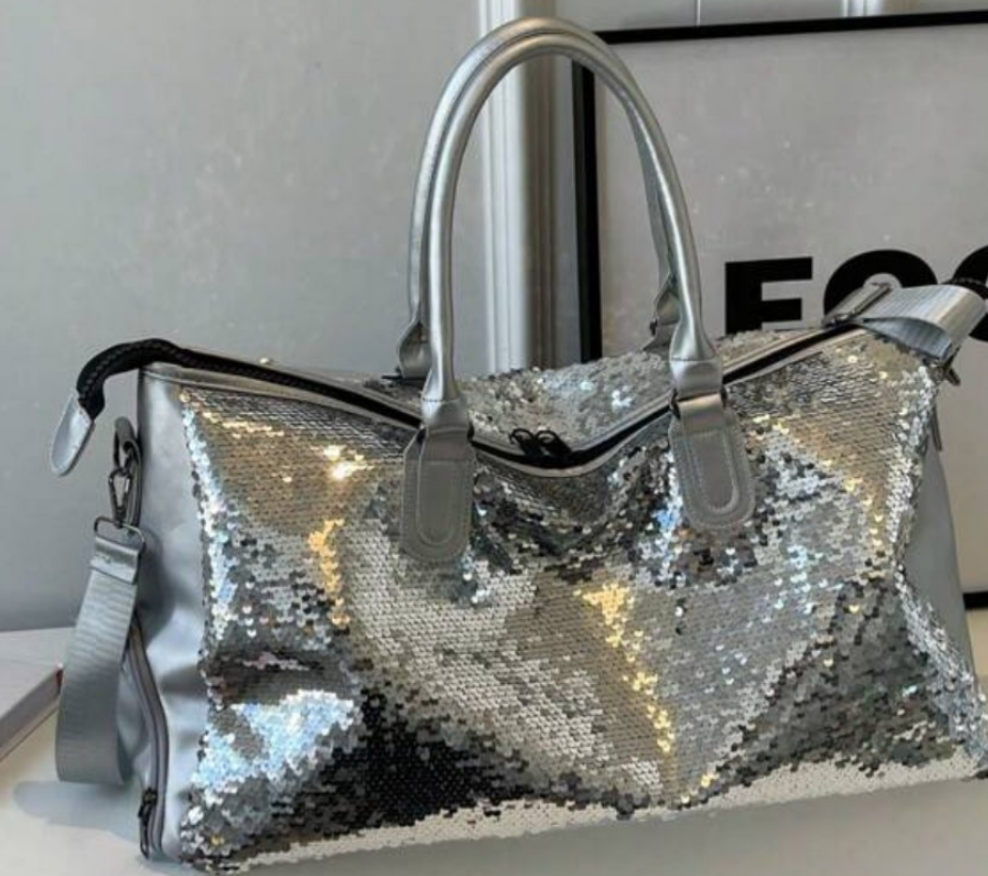 COCOMONEY Duffel Bag Sequin Queen