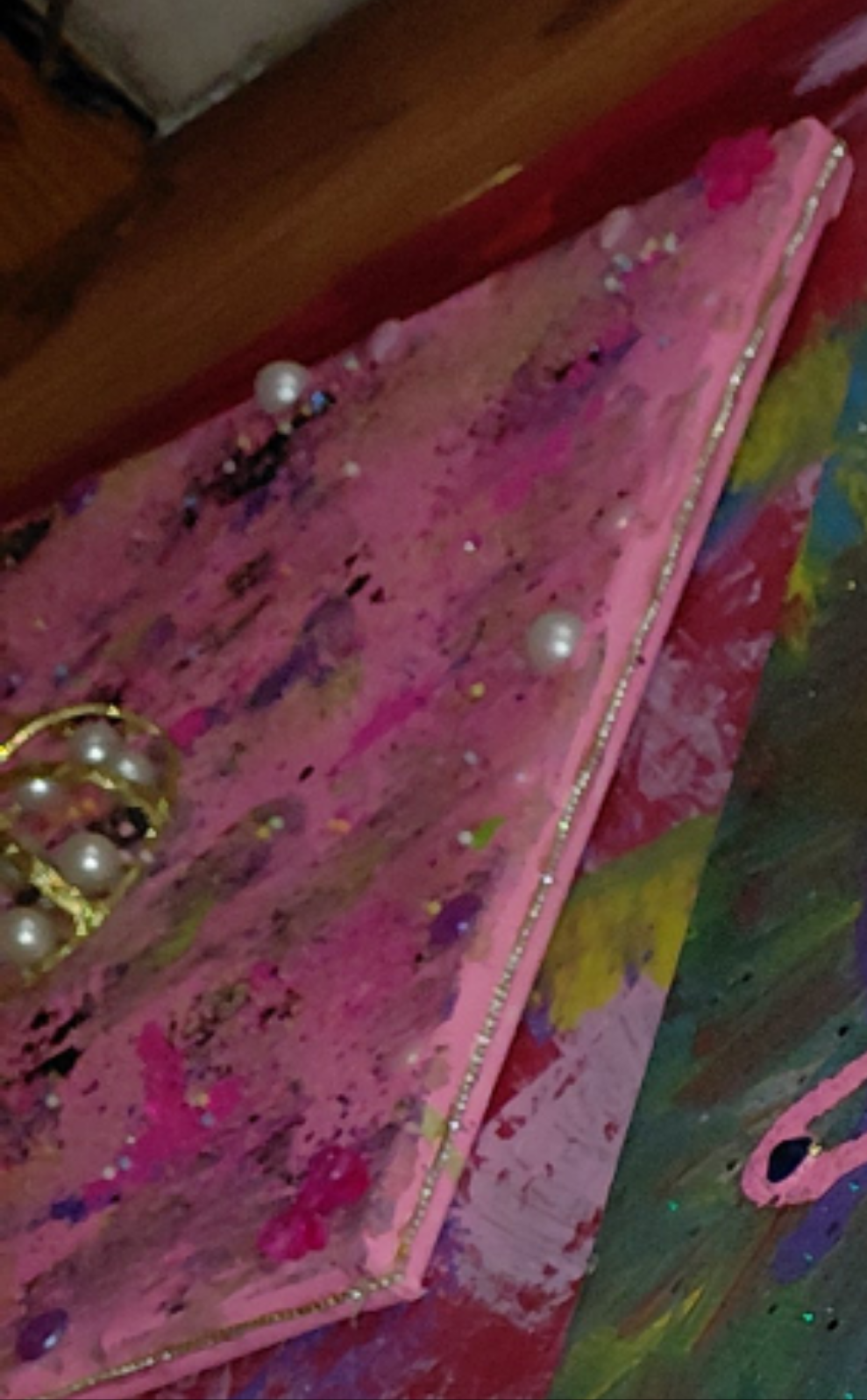 COCOMONEY ART Crown 1 OF 1 CUSTOM PIECE BY COCOMONEY painting on canvas