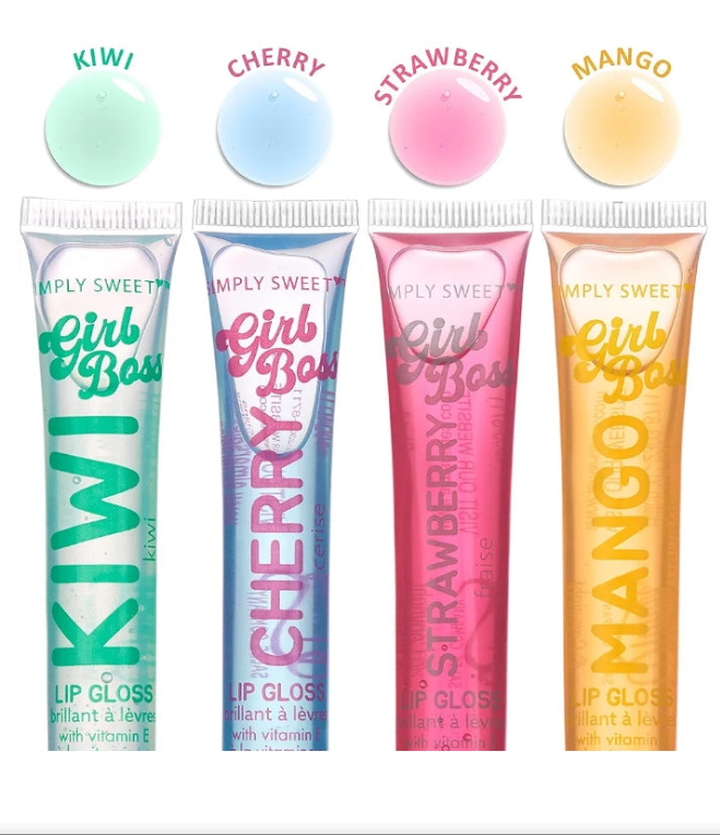 12pc Clear Lip Gloss Pack – Lip Oils with Vitamin E and Essential Oils, Flavored Lip Gloss Clear Tubes, Hydrating Lip Glow Oil, Tinted Lip Oil, Lip Moisturizer