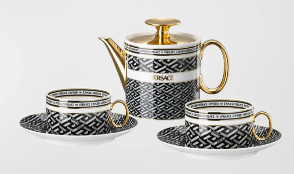 Versace
La Greca Signature Tea Set for Two