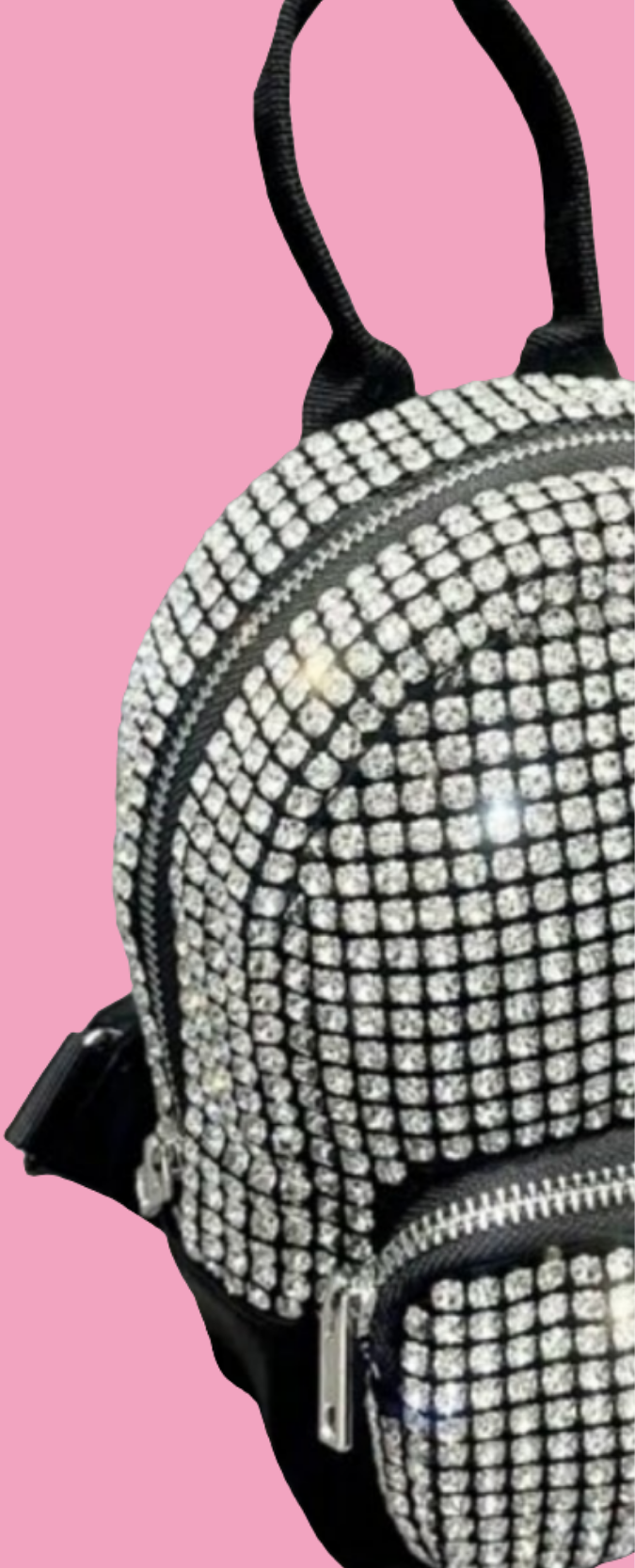 COCOMONEY Rhinestone Baddie minni