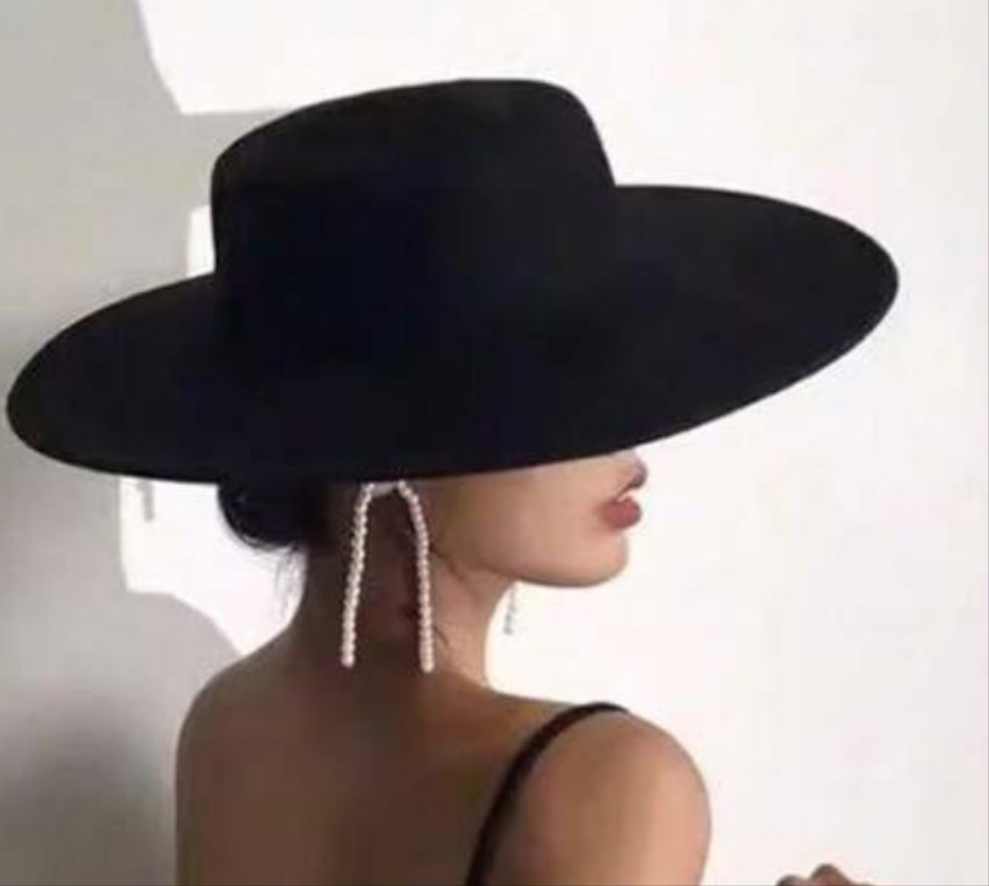 Beautiful bling hat