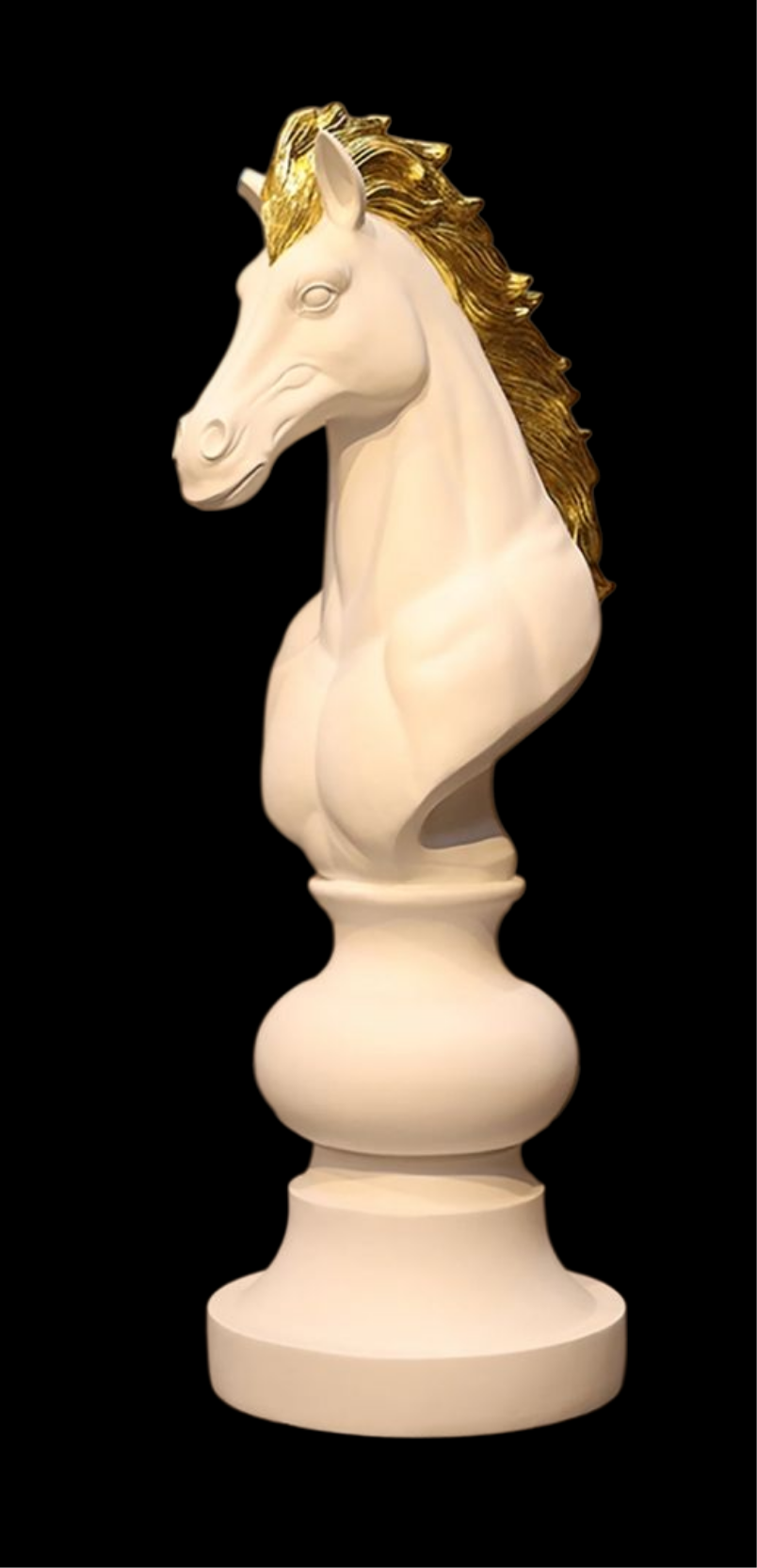 5' Feet Tall Queen or King or 4' Feet Knight Chess Piece Giant Chess Piece Decor
