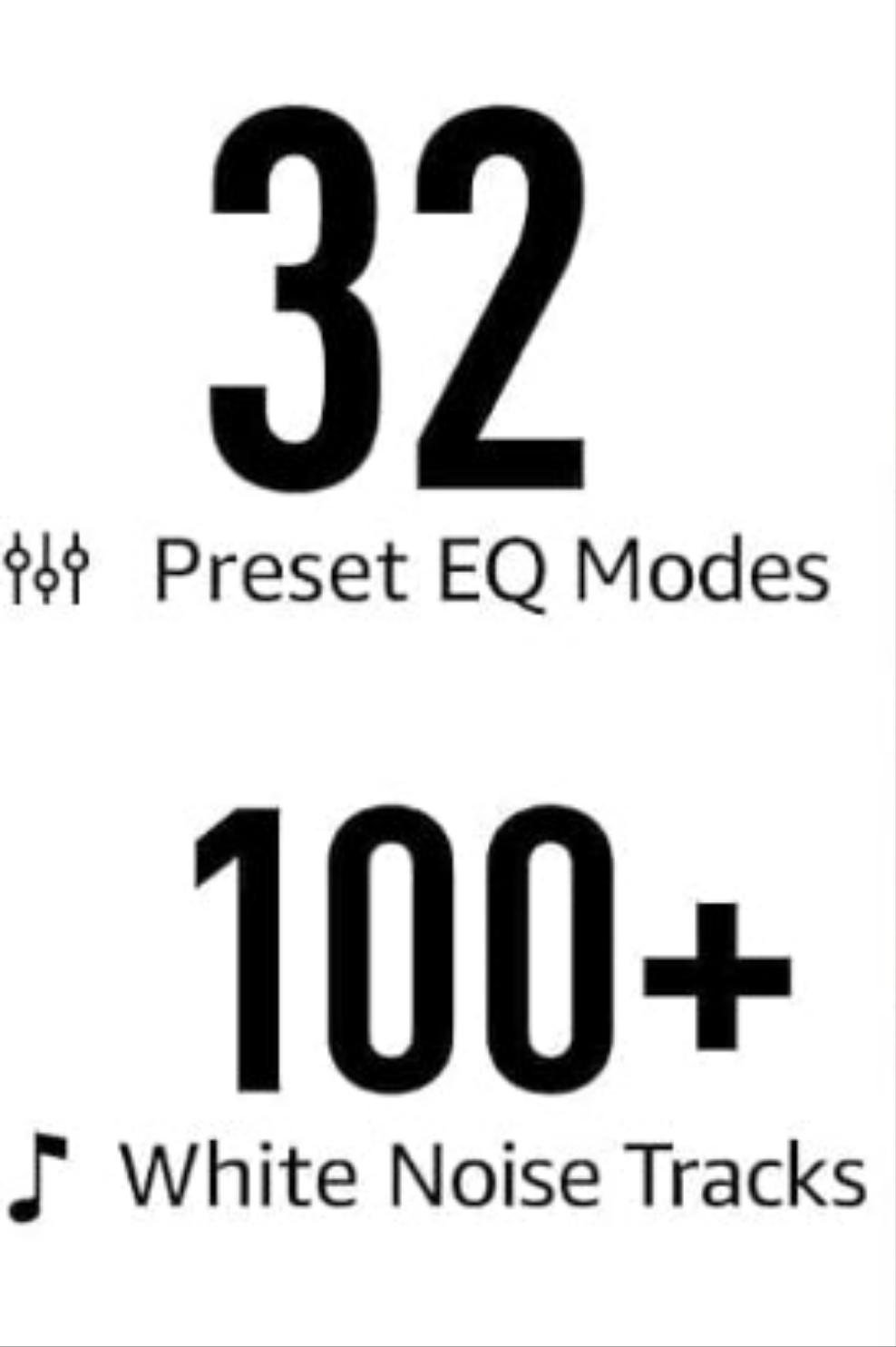 Wireless Earbuds Bluetooth 5.3 Headphones 50H Long Playtime, Wireless Charging Case, IPX8 Waterproof Stereo Earphones, Built-in Mic Calls, Headset Premium Deep Bass 32 Preset EQs via