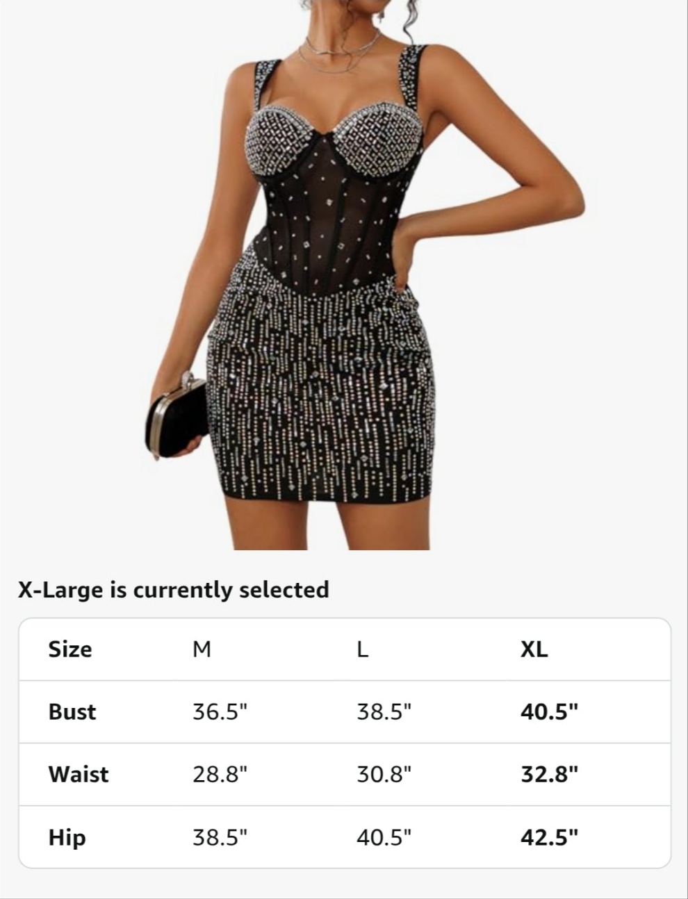 Rhinestones Sexy Bodycon Mini Party Dress Cocomoney