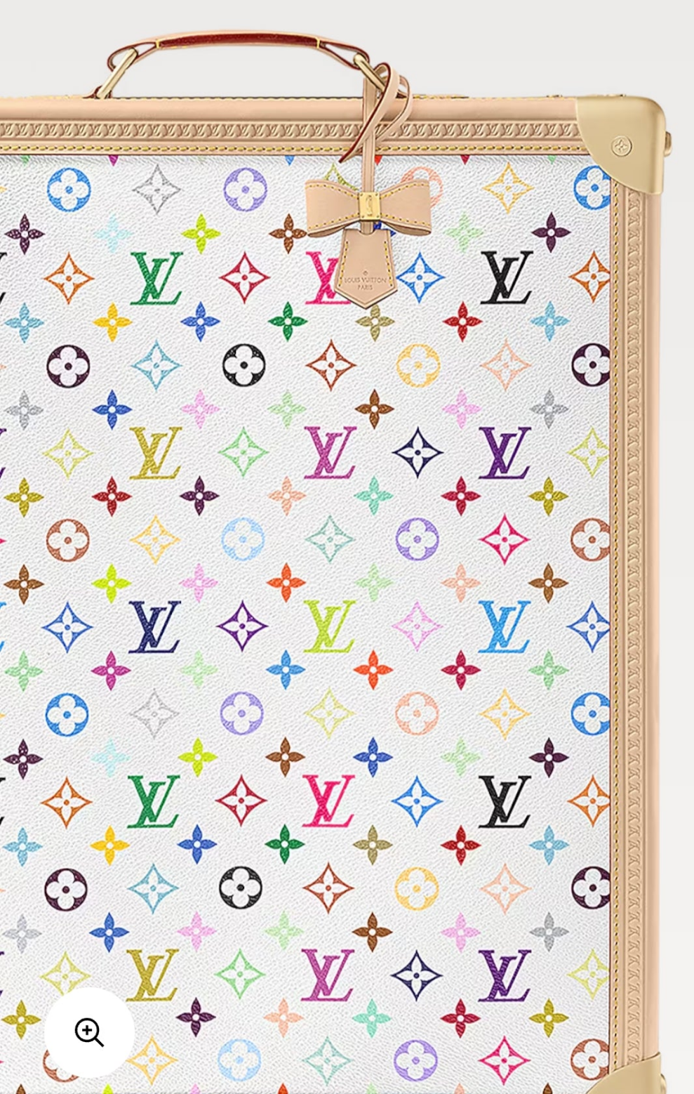 Louis Vuitton x Takashi Murakami Rolling Trunk
White Multicolored
