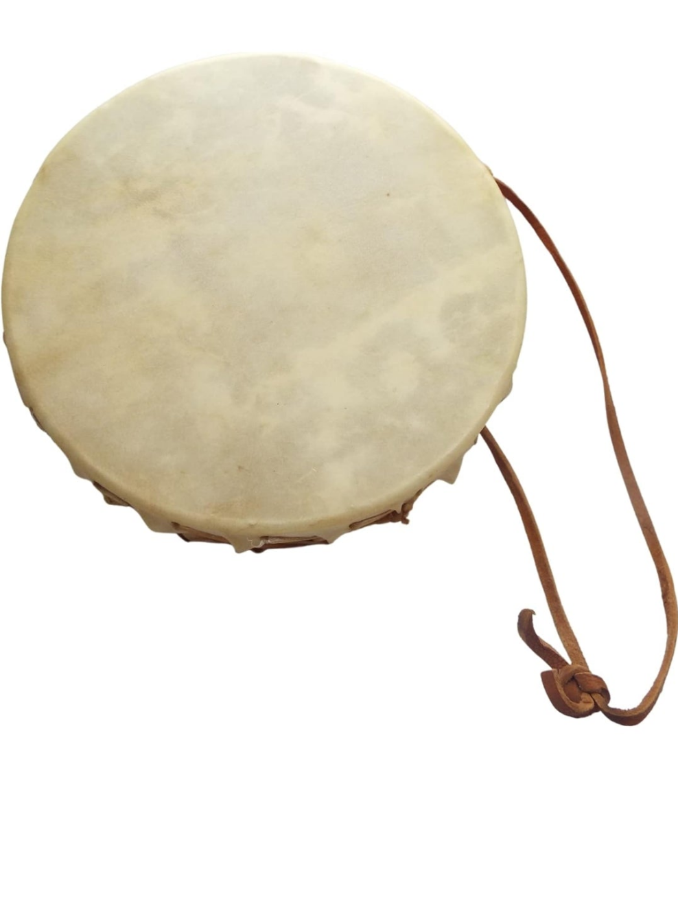 hand drum 6 IN, shaman drum, frame drum, world drum, native american drums, small handmade drum YAQUI