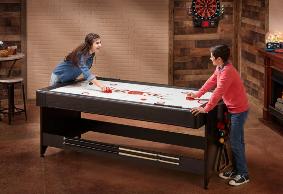 3 in 1 Air Hokey, Pool, Table Tennis Multi-Game Table