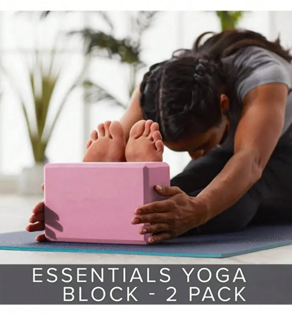 2pcs, Yoga Blocks, Soft Non-Slip Yoga Bricks For Yoga, Pilates, Meditation material eva