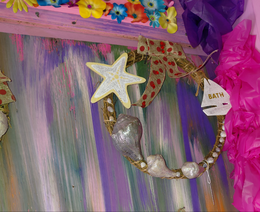 COCOMONEY ART Wreath 1 OF 1 CUSTOM PIECE wood material