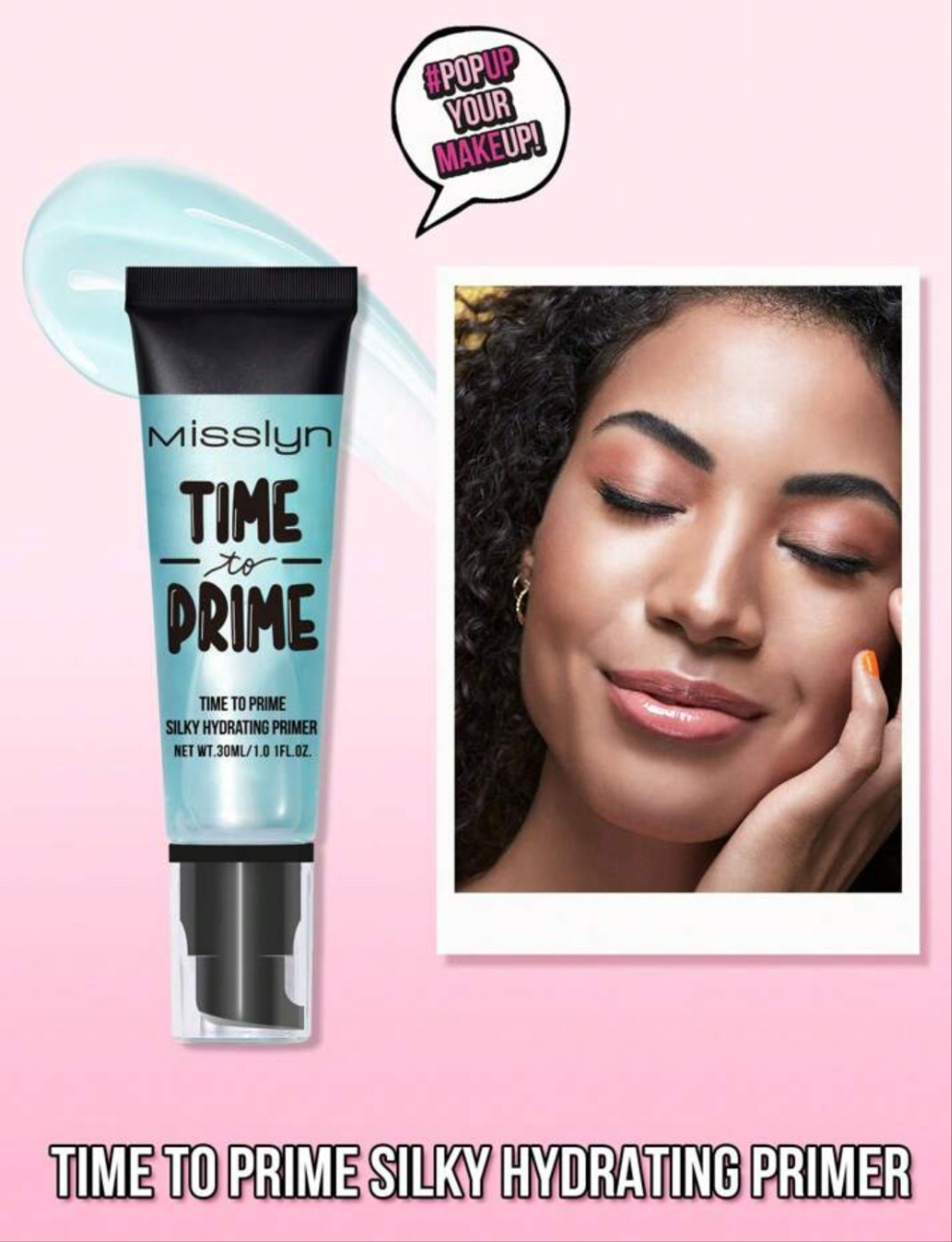 2 Pcs Perfect Match Primer & Setting Spray, Time To Prime Silky Hydrating Primer & Fixing Spray Set, Gel-Based Primer & Matte Finish Setting Spray, High Moisturizing Cool Texture For Dry Skin, Long Lasting, Lightweight, Refreshes, Hydrates