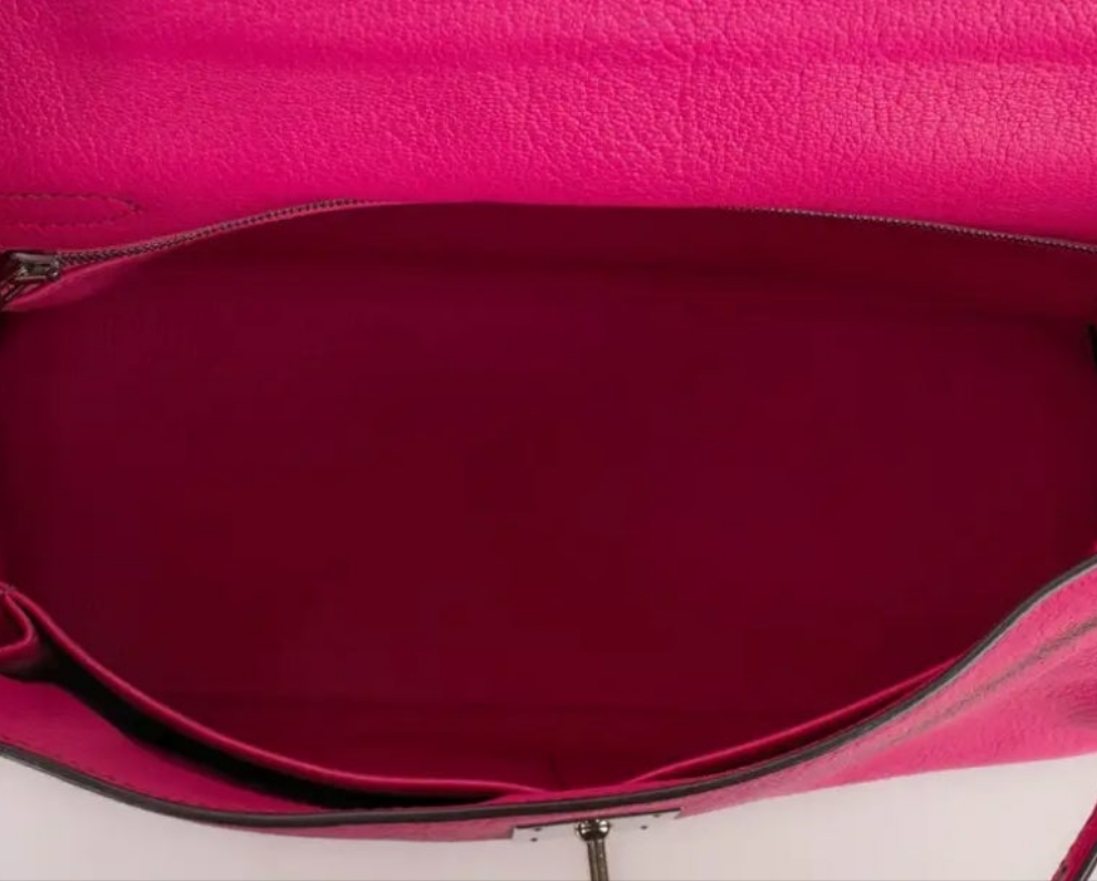 Hermès Pink Calfskin Kelly Bag, 2005
