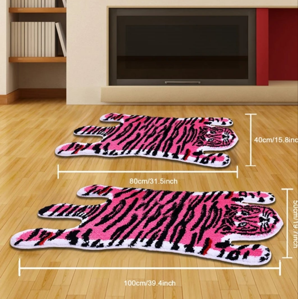Living Room Rug Washable Soft Leopard Patchwork Print Large Area Rugs For Bedroom Low Pile Non Slip Animal Print Throw Carpet Runner Rug For Hallway Dining Room