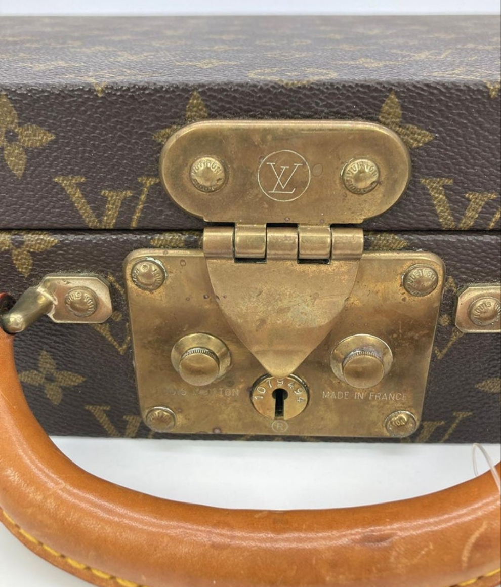 Vintage Louis Vuitton Monogram Jewelry Case c1970s