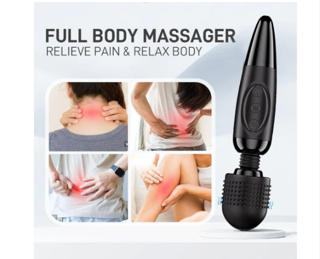 Body Back Relaxation Massager -Black
