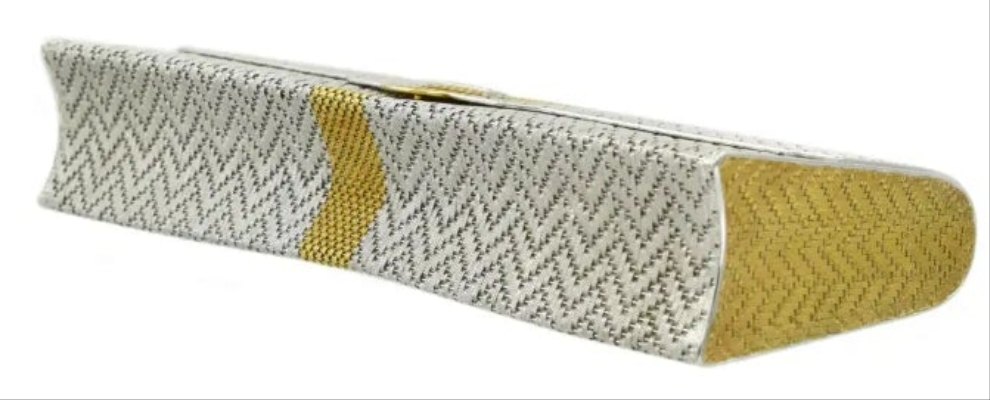 Gucci Gold and Diamond Minaudière 0.58k 18k Gold