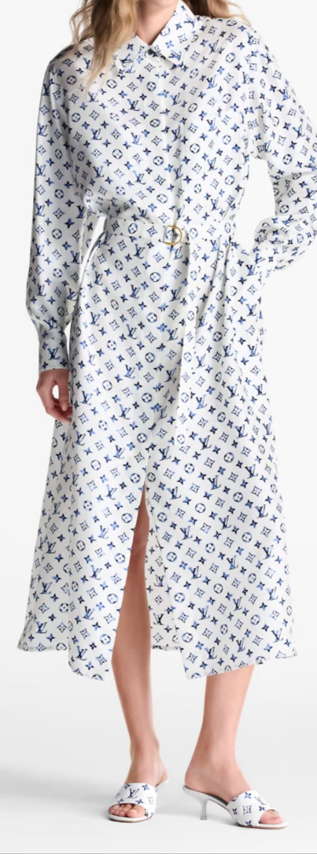 Louis Vuitton Monogram Shirt Dress