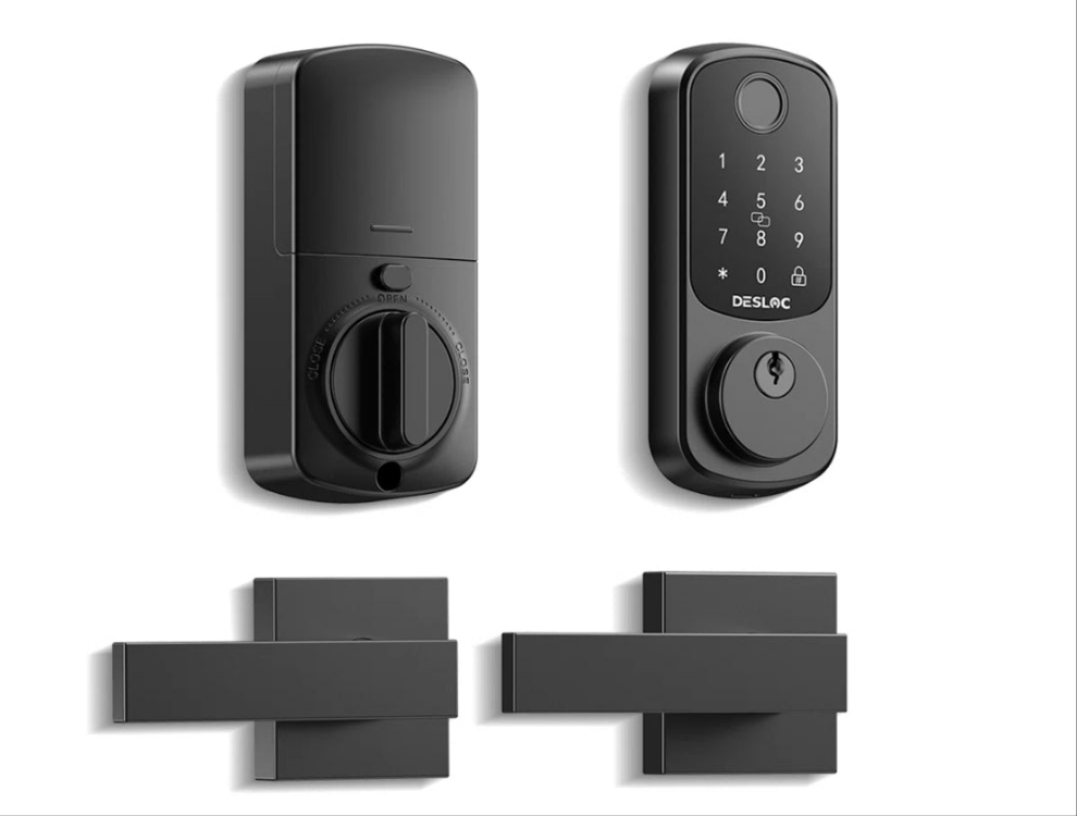 Fingerprint Smart Lock And Lever Handle With Bluetooth