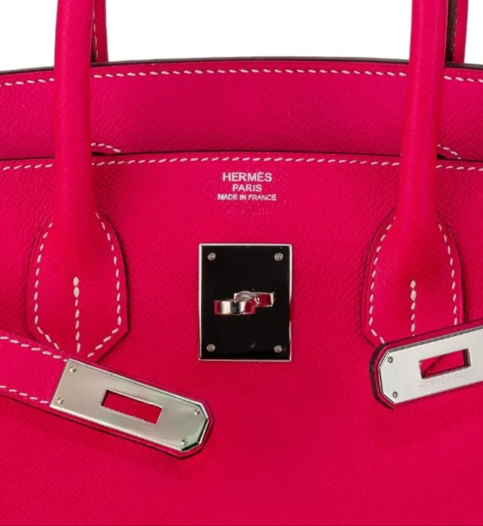 Auth. Hermès Bag - Birkin 30cm Box Calf Pink New