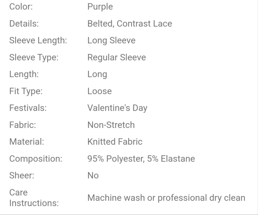 1pc Velvet & Contrast Lace Long Robe, Cocomoney