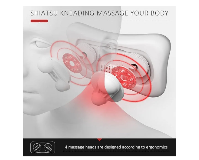 Back Massager with Heat, Gifts for Christmas, New Year, Mother’s Day, Father’s Day, Birthday, Shiatsu Neck Massager Shoulder Massager, Back Neck Massager for Back Pain Neck Pain, Massage Sore Muscles