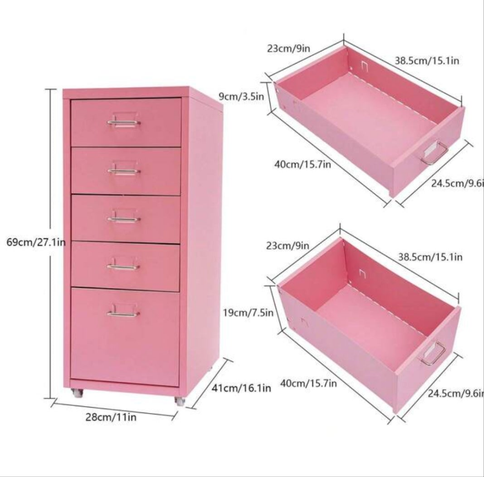 Metal File Storage Cabinet, Storage Cabinet With 5 Drawers, 5-Drawer Storage Cabinet With Wheelsbedroom,Organizer,Organiser,Home Storage,White T Shirt Women,Black Pants Women,Ladies Winter Clothes,Dress,Winter Clothes For Ladies,Elegant Woman Dresses,Whit
