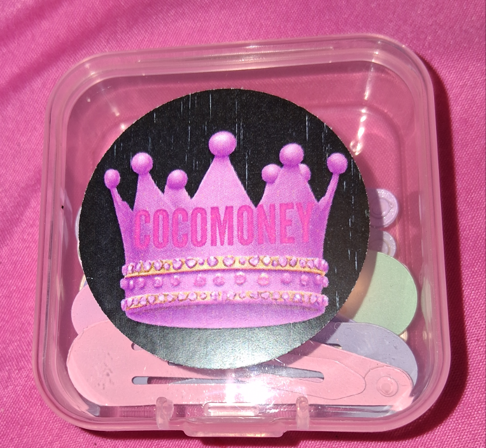 COCOMONEY HAIR CLIPS MULTICOLOR Metal