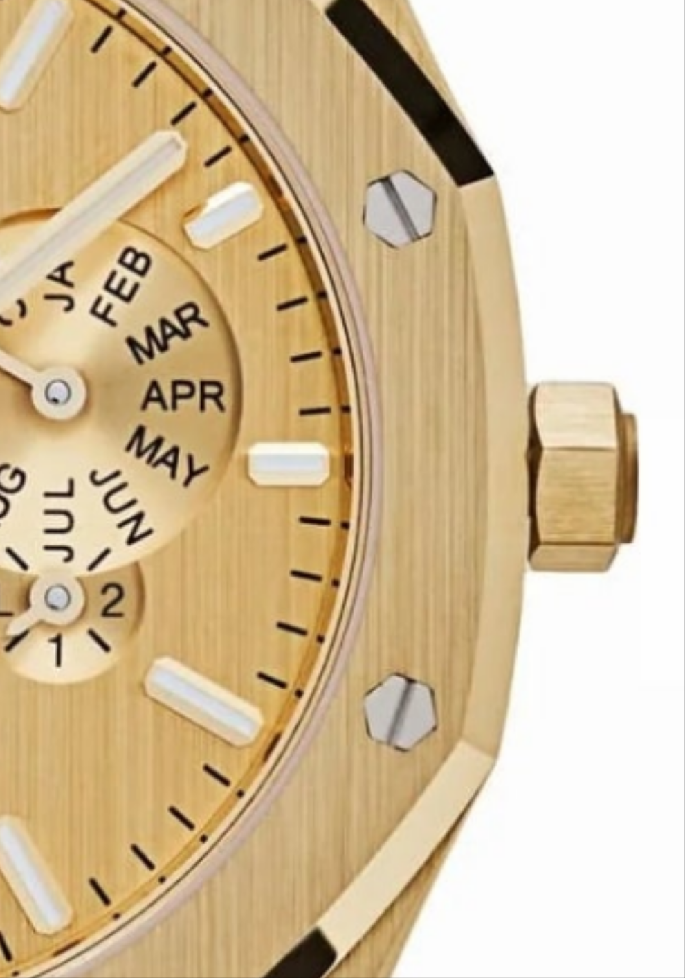 Audemars Piguet Royal Oak Perpetual Calendar Ultra-Thin 26586BA.OO.1240BA.99 Watch Yellow Gold Limited Edition