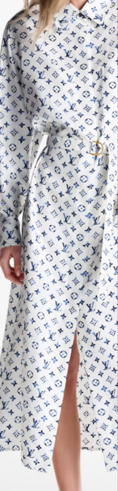 Louis Vuitton Monogram Shirt Dress