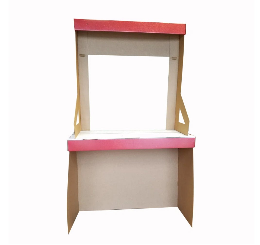 Cardboard Standup Kissing Booth or Lemonade Stand