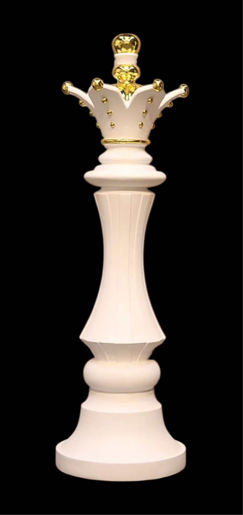 5' Feet Tall Queen or King or 4' Feet Knight Chess Piece Giant Chess Piece Decor