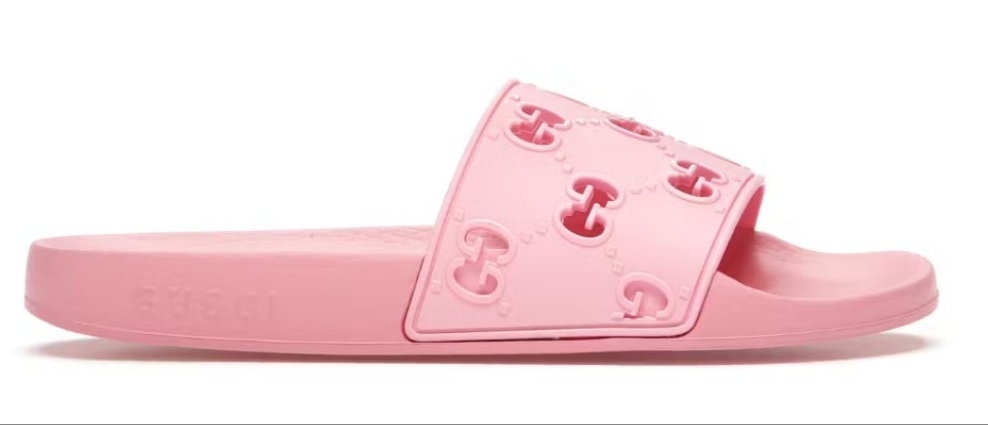 Gucci Slide Pink Rubber (Women's)