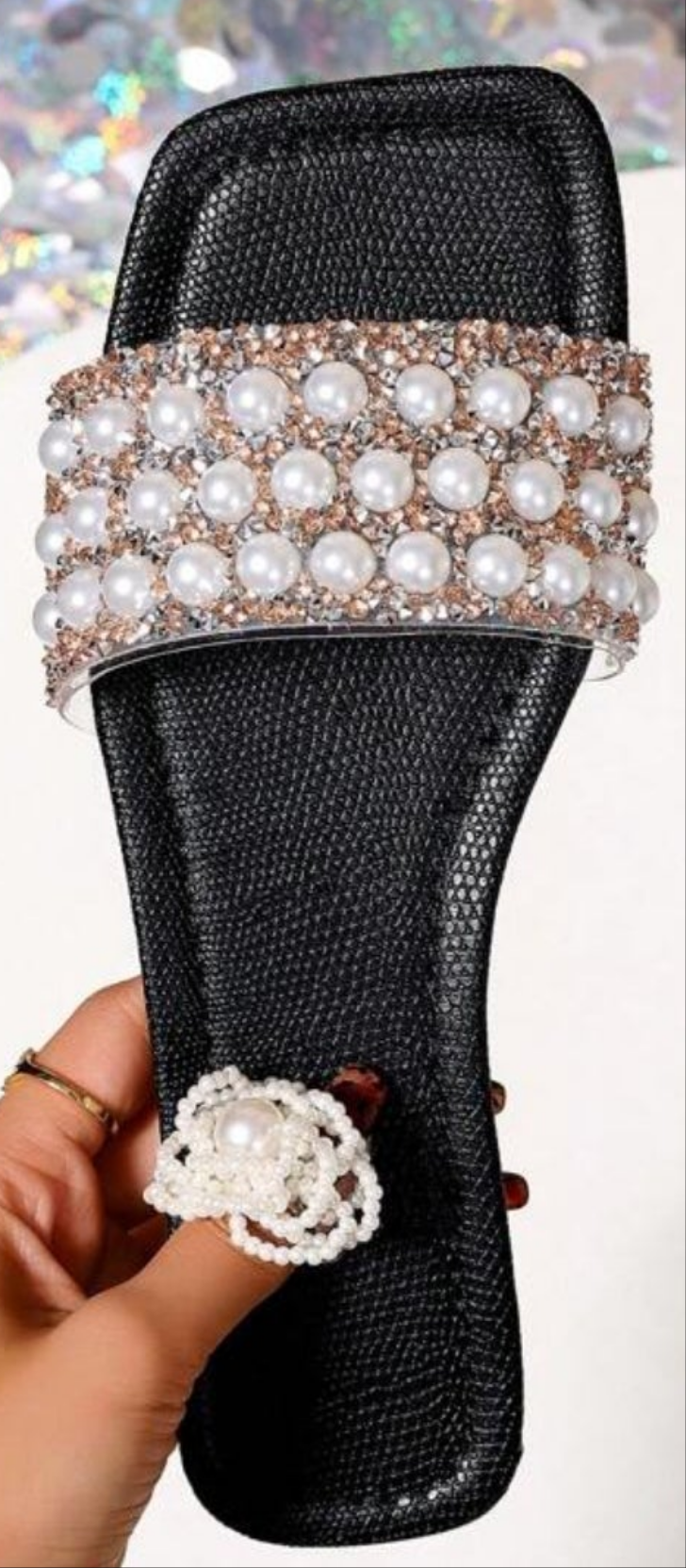 One-Band Slide Slippers, Comfortable Flat Heel Sandals, Women Beach Shoes