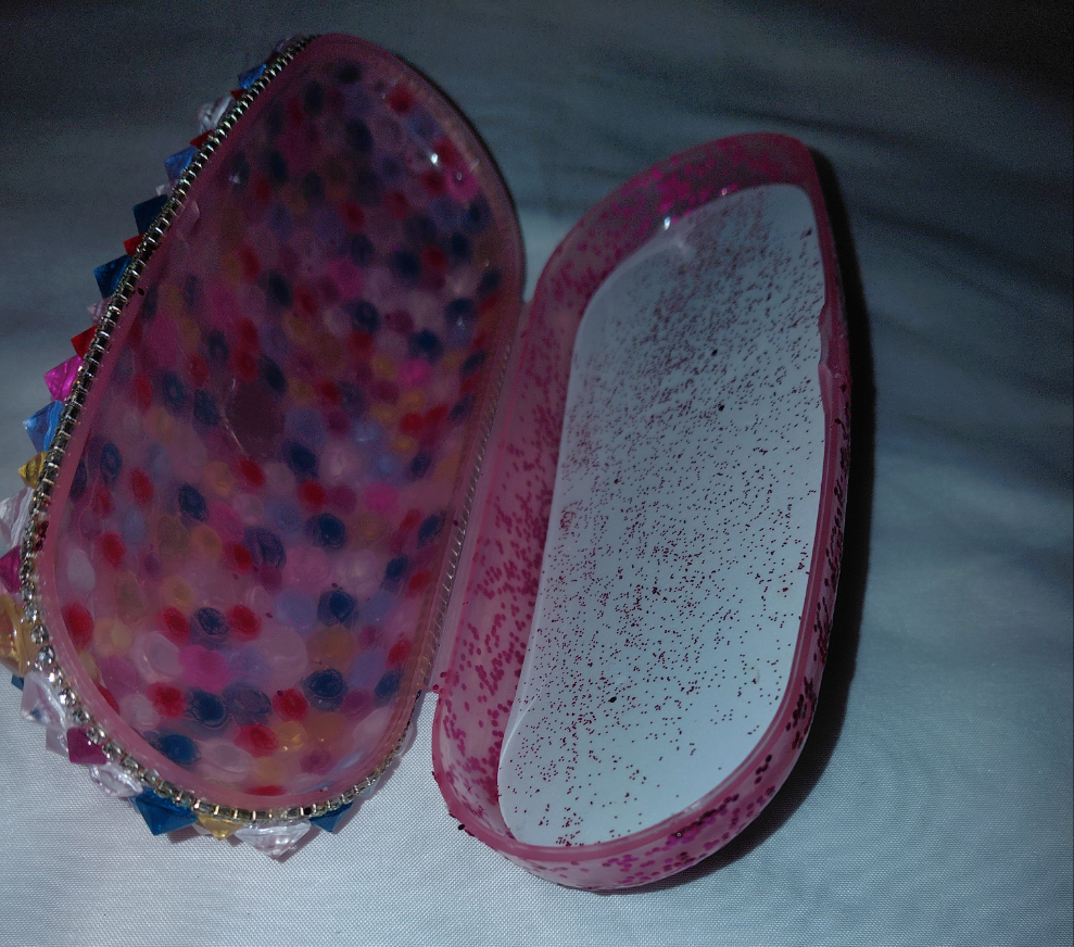 Cocomoney Glasses custom 1 of 1 pair sunglasses gemstones plastic materials uv COCOMONEY.STORE