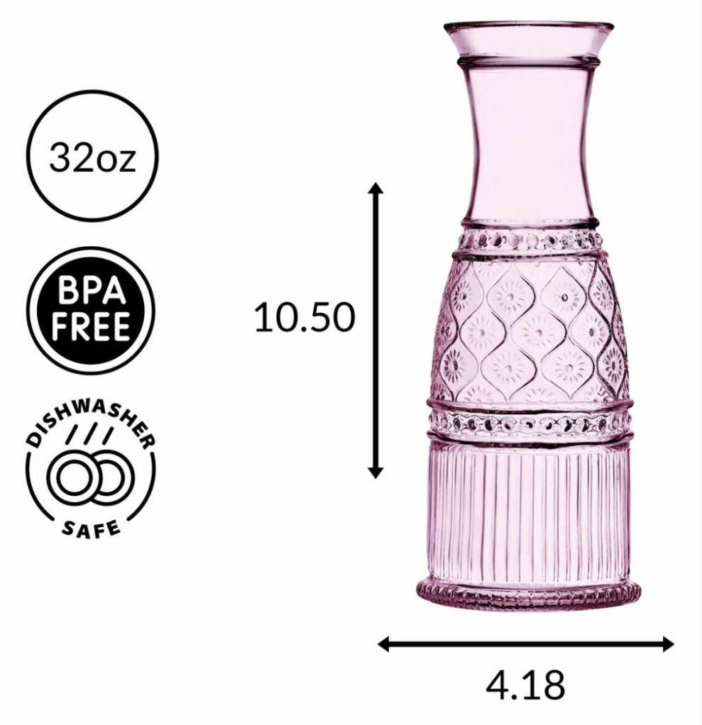 Crystal Jar 2 colors to choose from