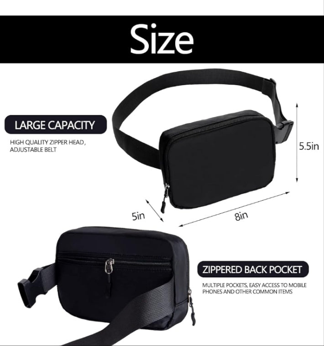Belt bag Fanny pack crossbody bags for women Everywhere belt bag