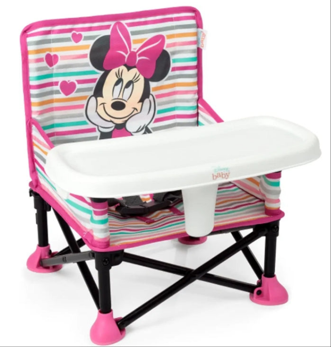 Pop 'N Sit Portable Booster, Indoor/Outdoor Use, Floor Seat with Feeding Tray, 6 Mos - 3 Yrs